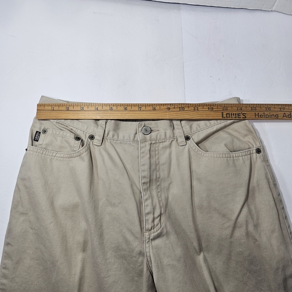 Lauren Ralph Lauren Beige Ankle & Cropped Jeans Sz 8 100% Cotton - Picture 6 of 11